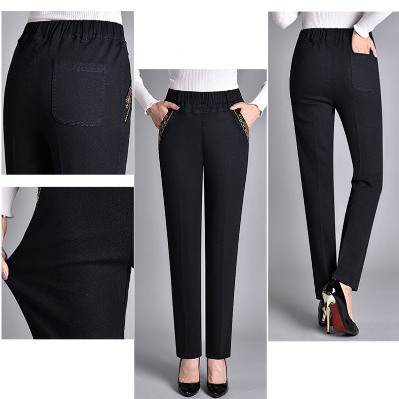Teliraen - Soft-Touch Straight-Leg Jeans