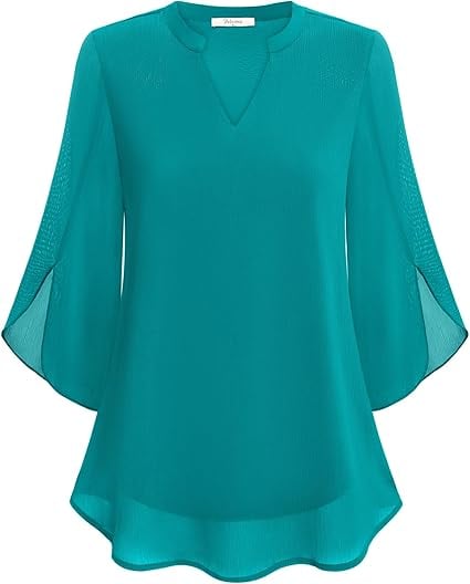 Zanyelle - Soft-Touch Layered Blouse