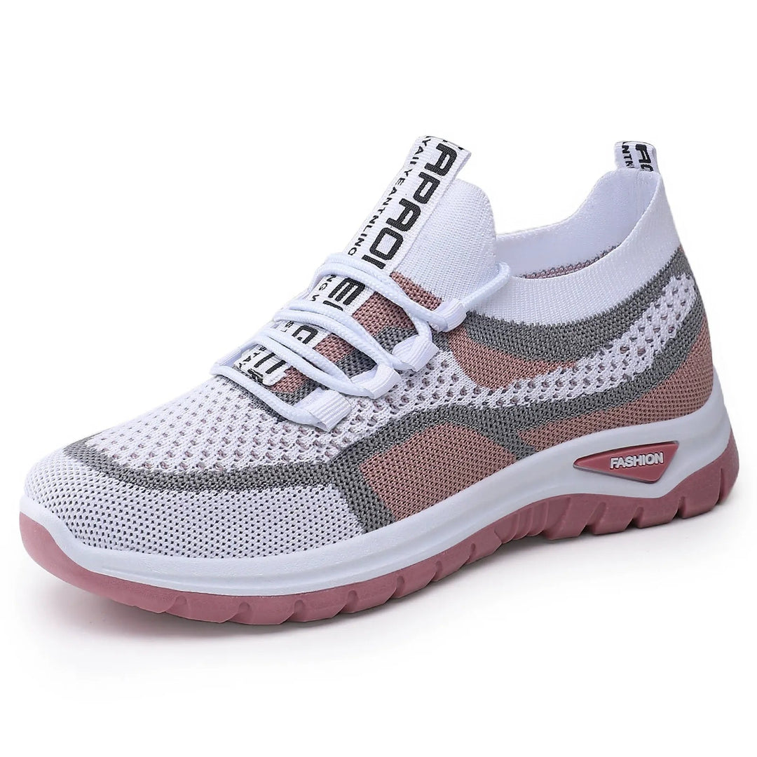Xarae - Lightweight Cushioned Lace-Up Running Sneakers