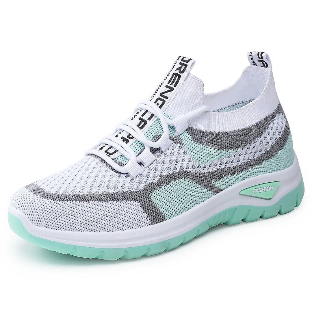 Xarae - Lightweight Cushioned Lace-Up Running Sneakers