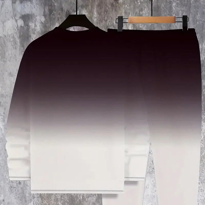 Noryx - Soft-Touch Men's Gradient Tracksuit