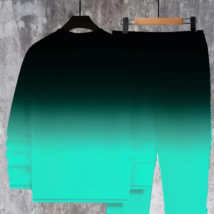 Noryx - Soft-Touch Men's Gradient Tracksuit