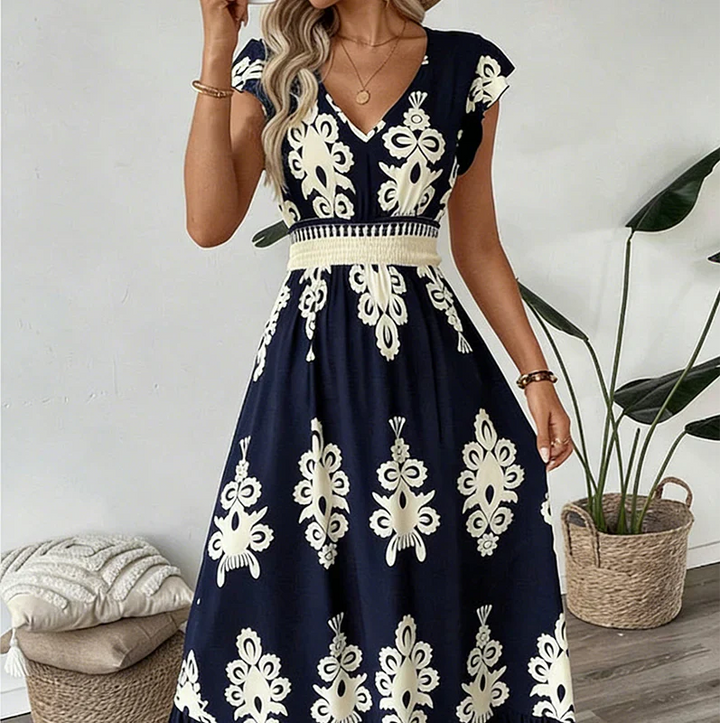 Osyrel - Printed Midi Dress