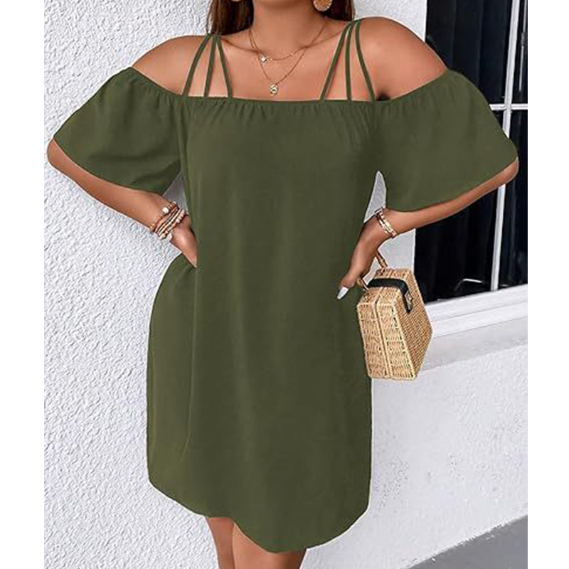 Alissia - Airy Off-Shoulder Dress