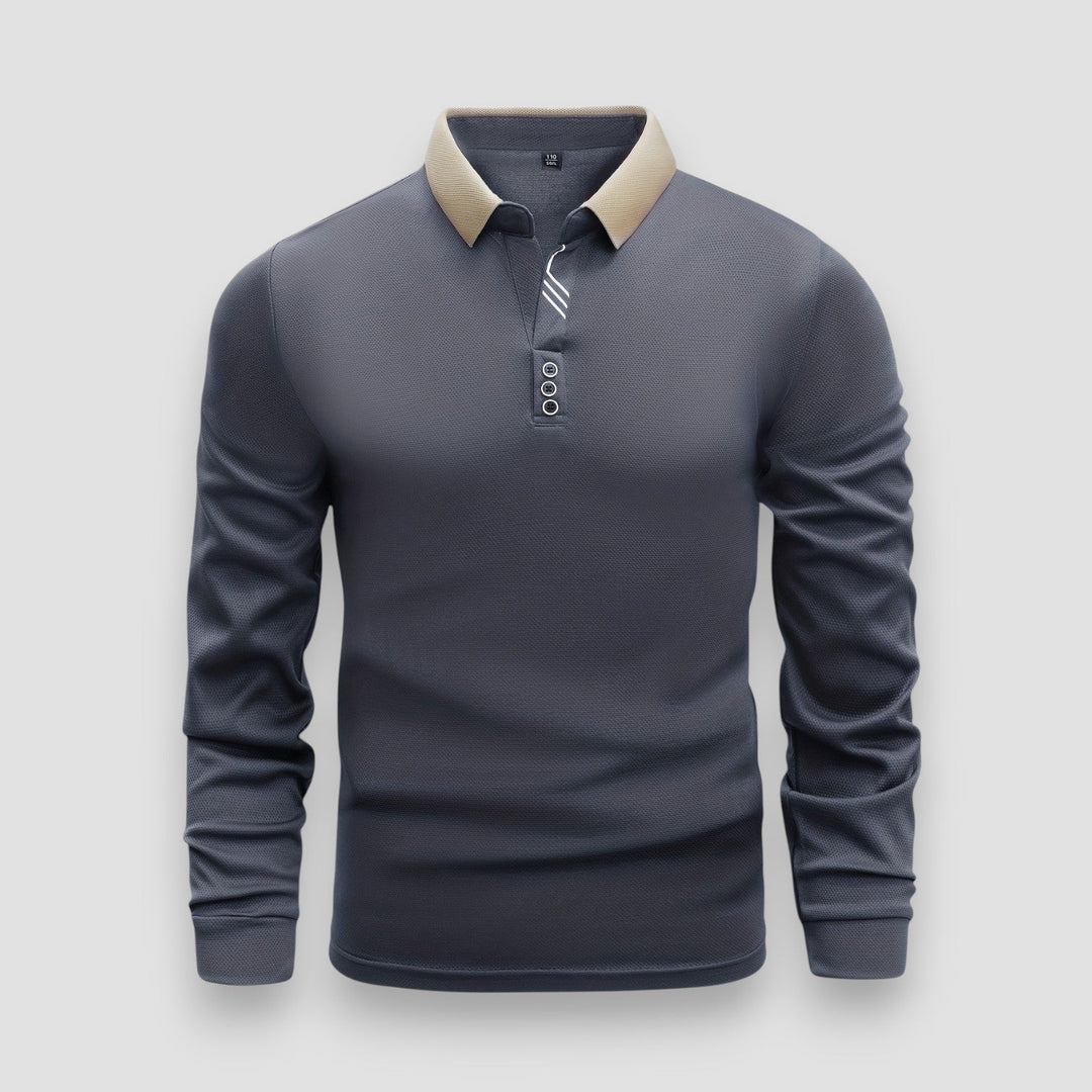 Arlixon - Lightweight Long-Sleeve Polo