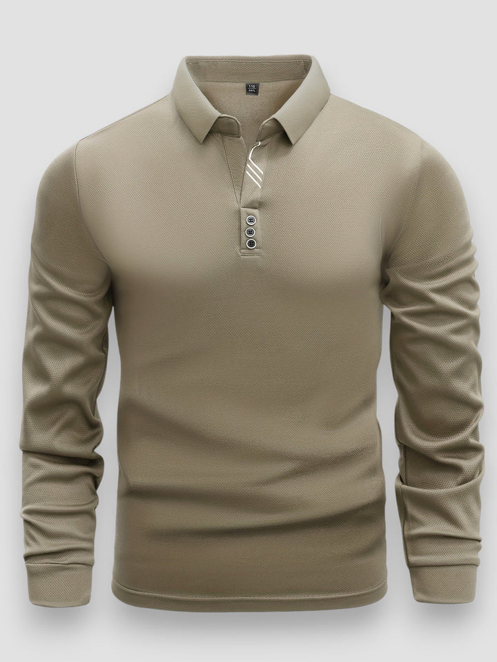 Arlixon - Lightweight Long-Sleeve Polo