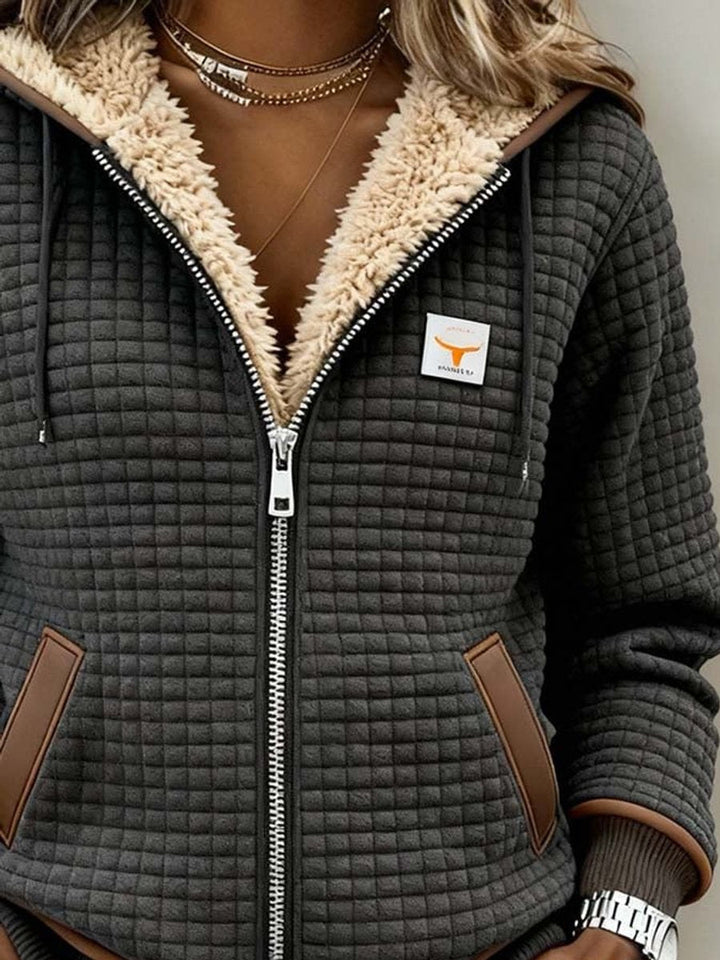 Aisling - Quilted Hooded Jacket